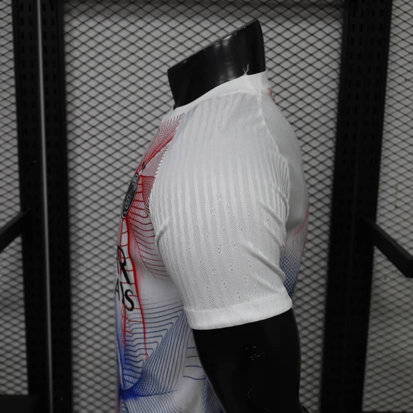 2026/2027 Player Version Psg Paris Saint-Germain Pre-Match Training Uniform White Shirt--8