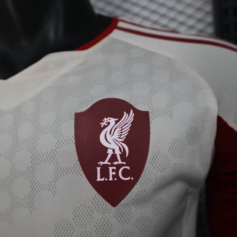 2025/2026 Player Version Long Sleeve Liverpool Away Shirt--4