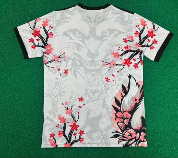 2025 Japan Firefox Special Edition white Shirt--1