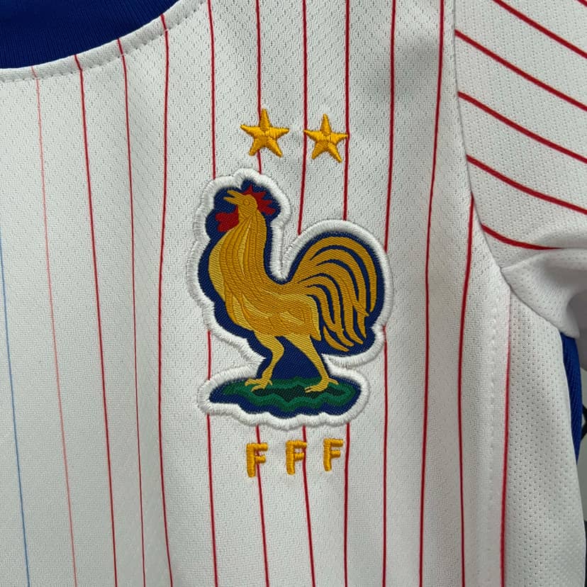 2024 France Away Shirt Kids Size--4