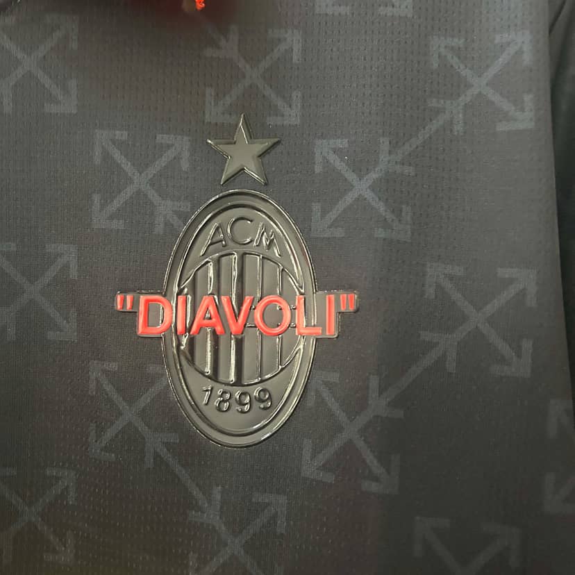 2024/2025 AC Milan Fourth Away Black Jersey--5