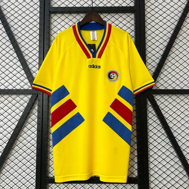 1994 Retro Romania National Team Home Shirt