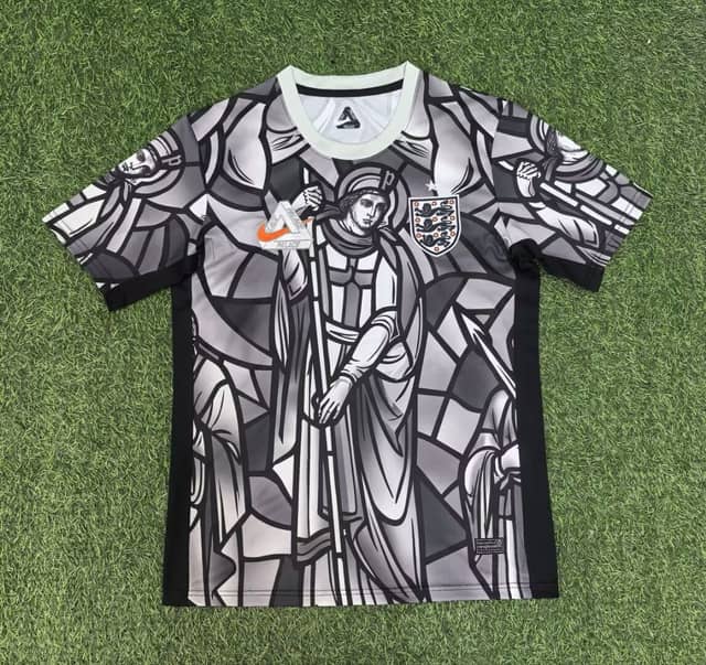 2026 England Pre-Match Collaboration Edition Grey Shirt