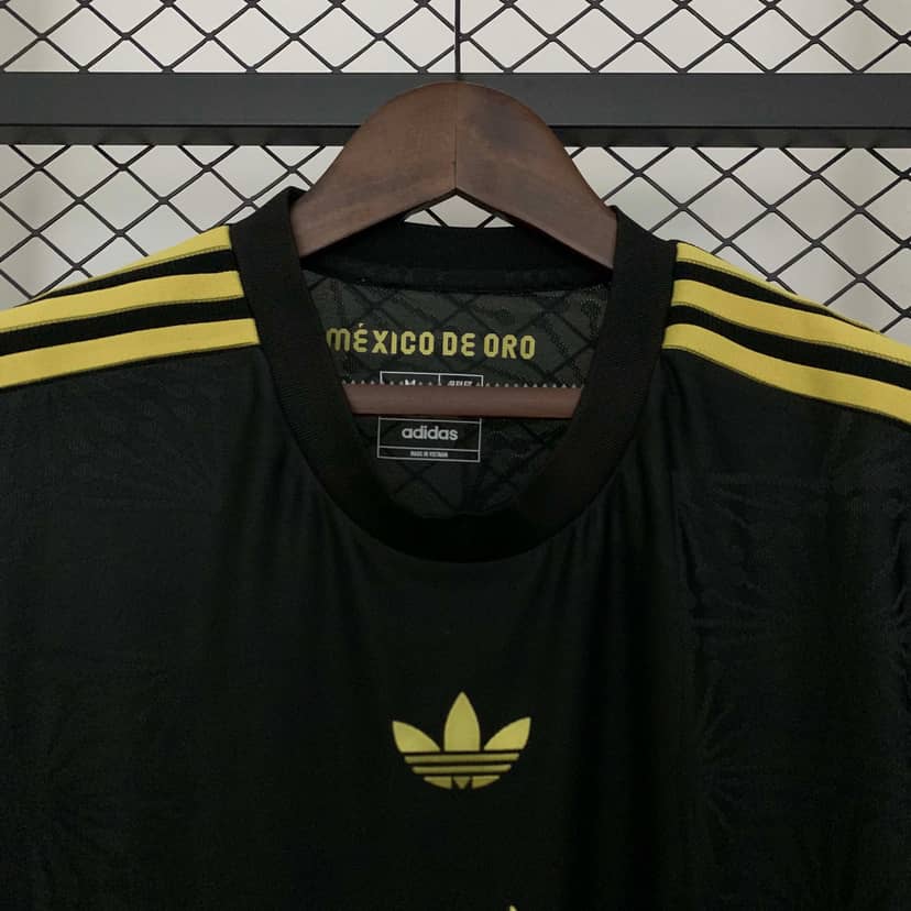 2025 Mexico National Gold Cup Edition Black Shirt--2