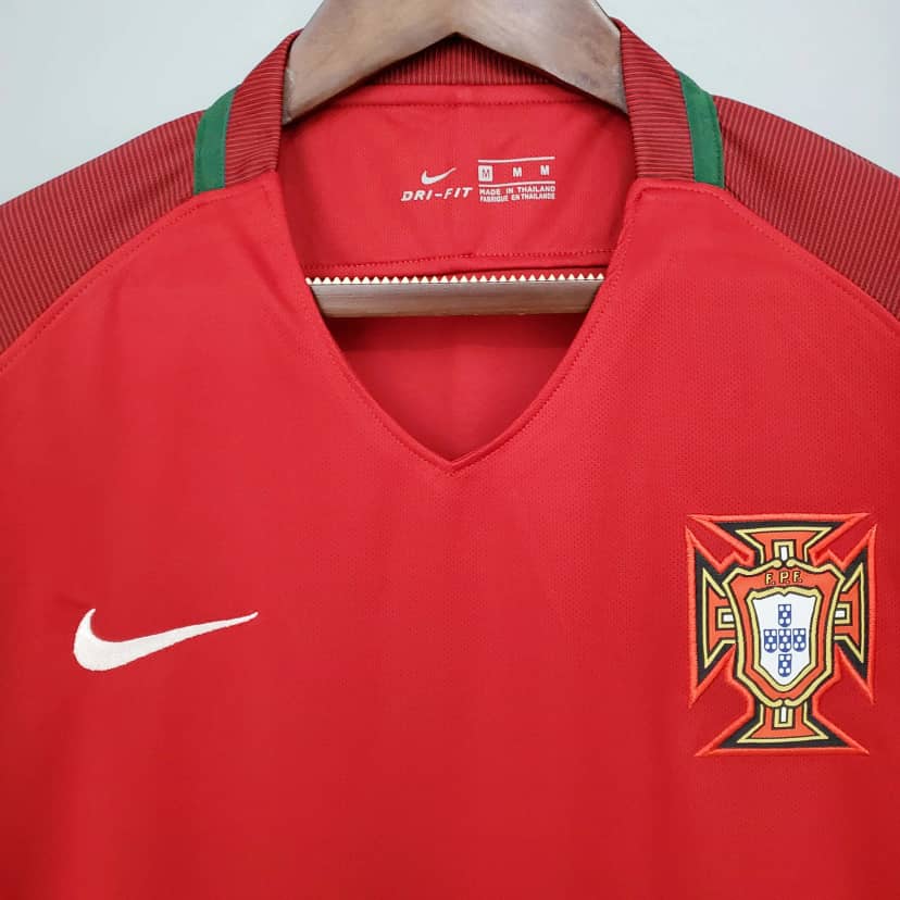 2016 Retro Portugal Home Shirt--2