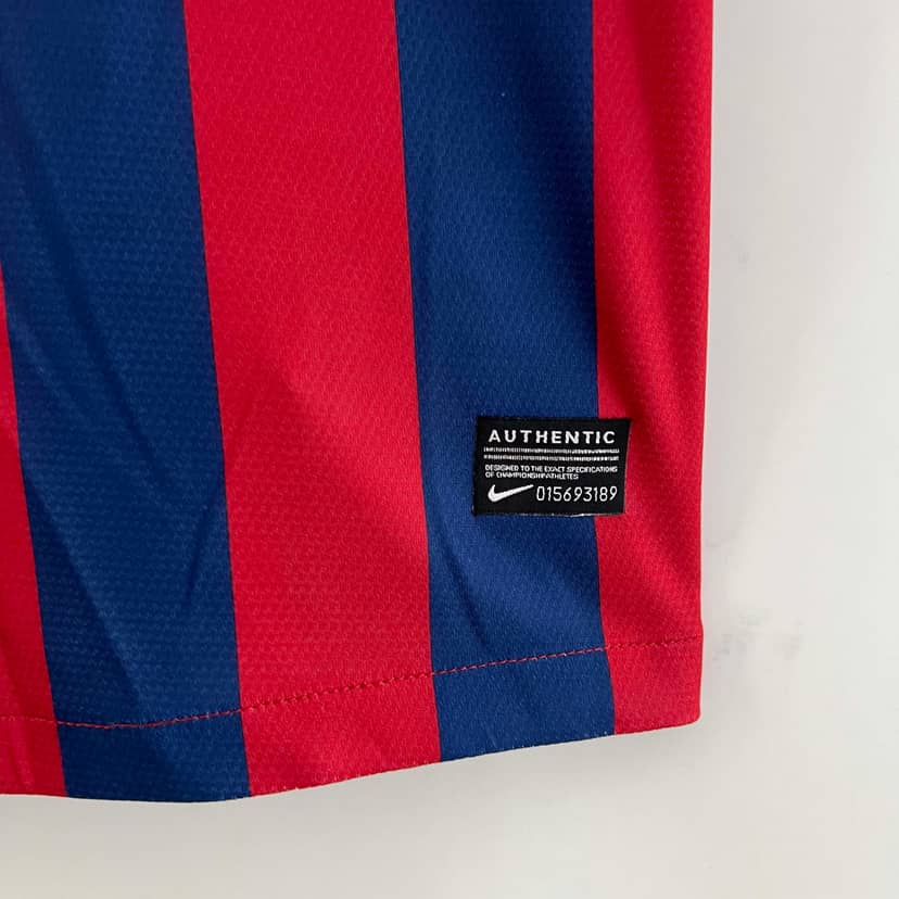 2013/2014 Retro Barcelona Home Shirt--9