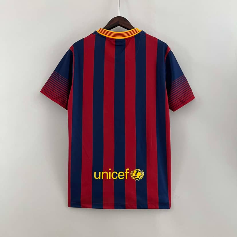 2013/2014 Retro Barcelona Home Shirt--1