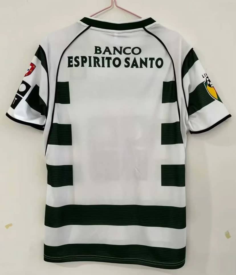 2002/2003 Retro Sporting Lisbon Home Shirt--1
