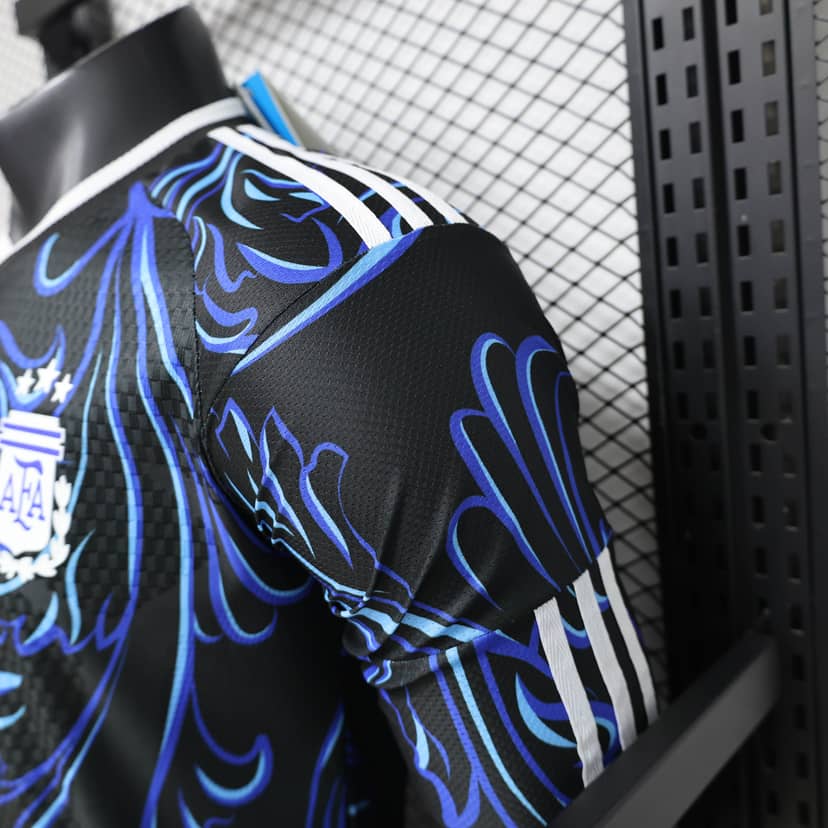 2026 Player Version Long Sleeve Argentina Away Shirt--8