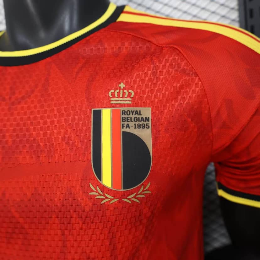 2026 Player Version Belgium National Team Home Shirt--4