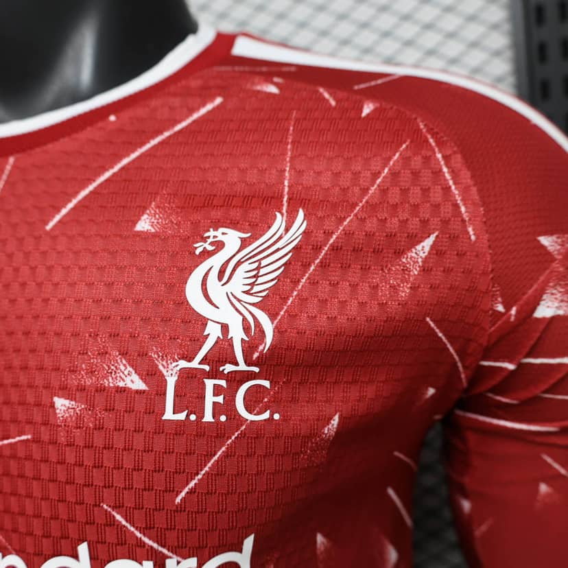 2026/2027 Player Version Long Sleeve Liverpool Home Shirt--5