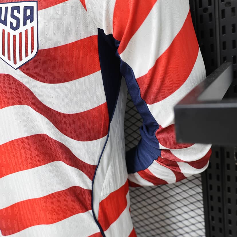 2026 Player Version Long Sleeve United States National Team Home Shirt--7
