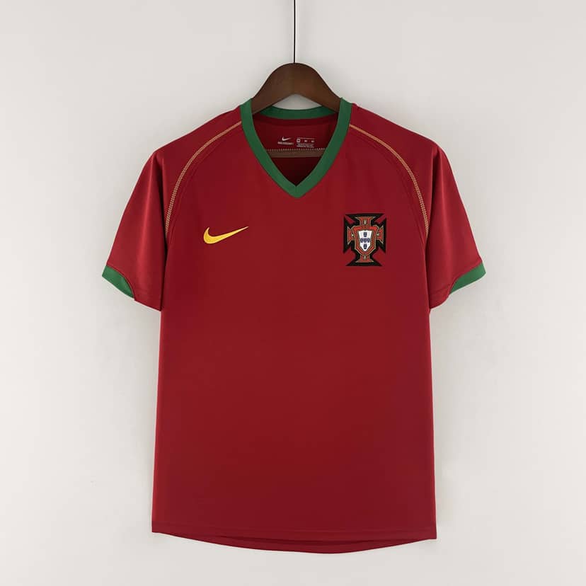 2006 Retro Portugal Home Shirt