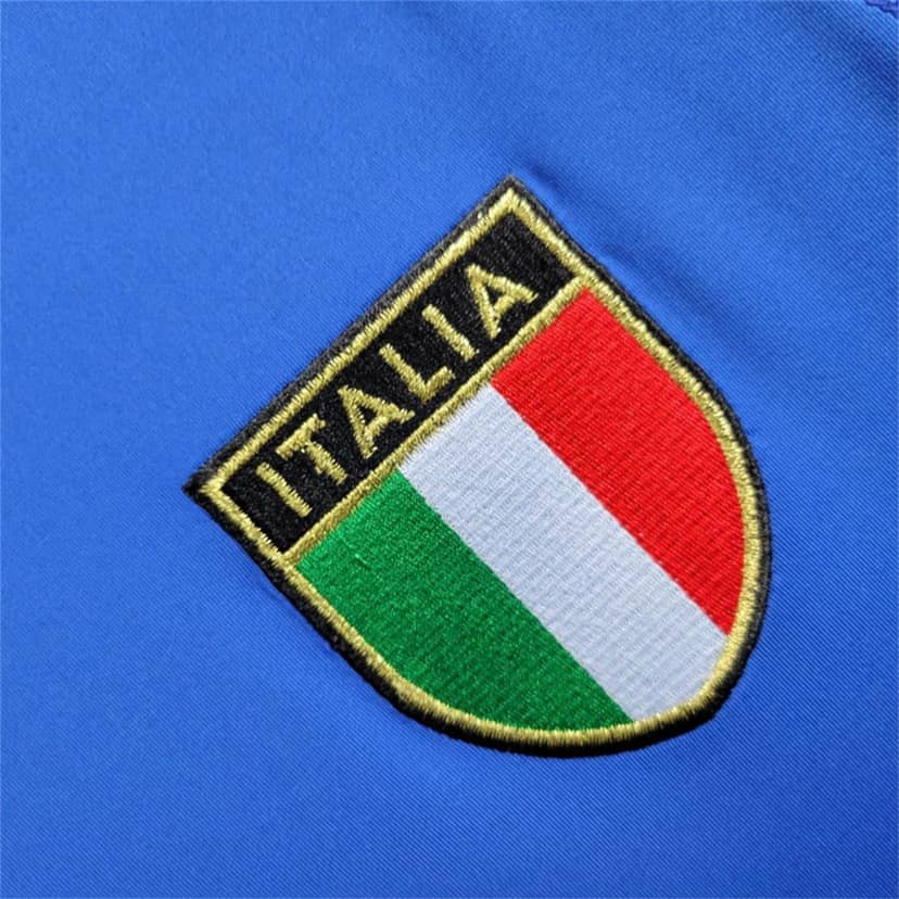 2000 Retro Italy Home Shirt--3