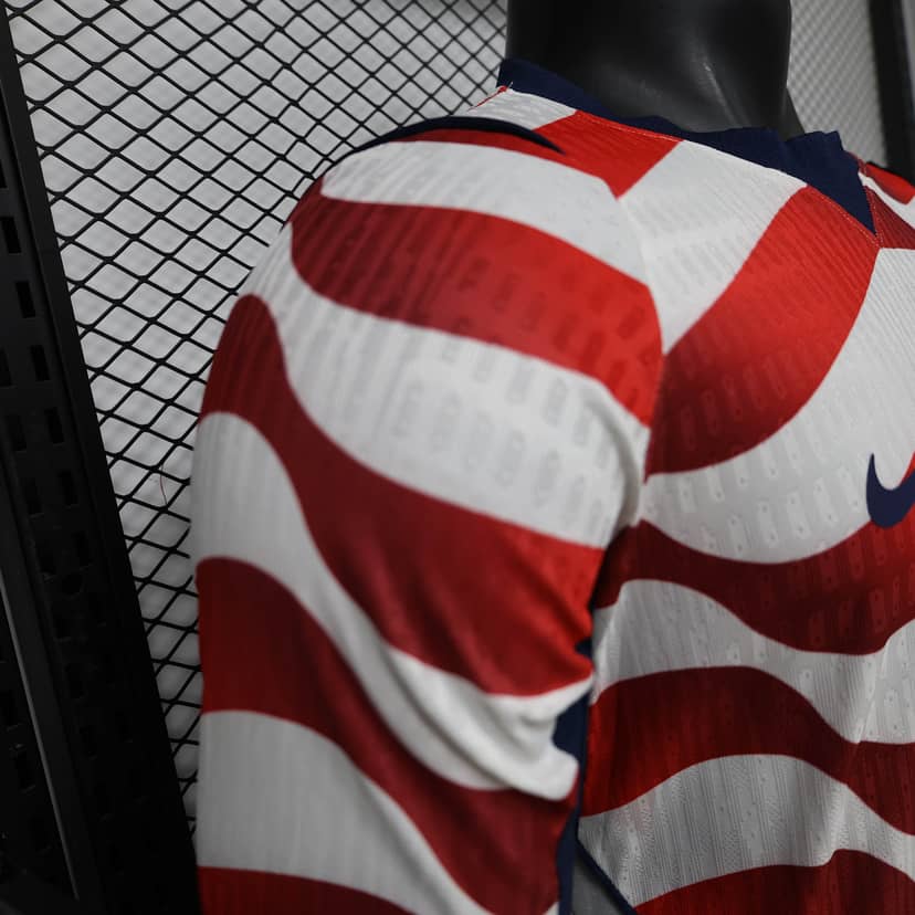 2026 Player Version Long Sleeve United States National Team Home Shirt--5