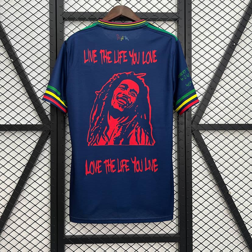 2025/2026 Ajax Graffiti version Navy blue Shirt--1
