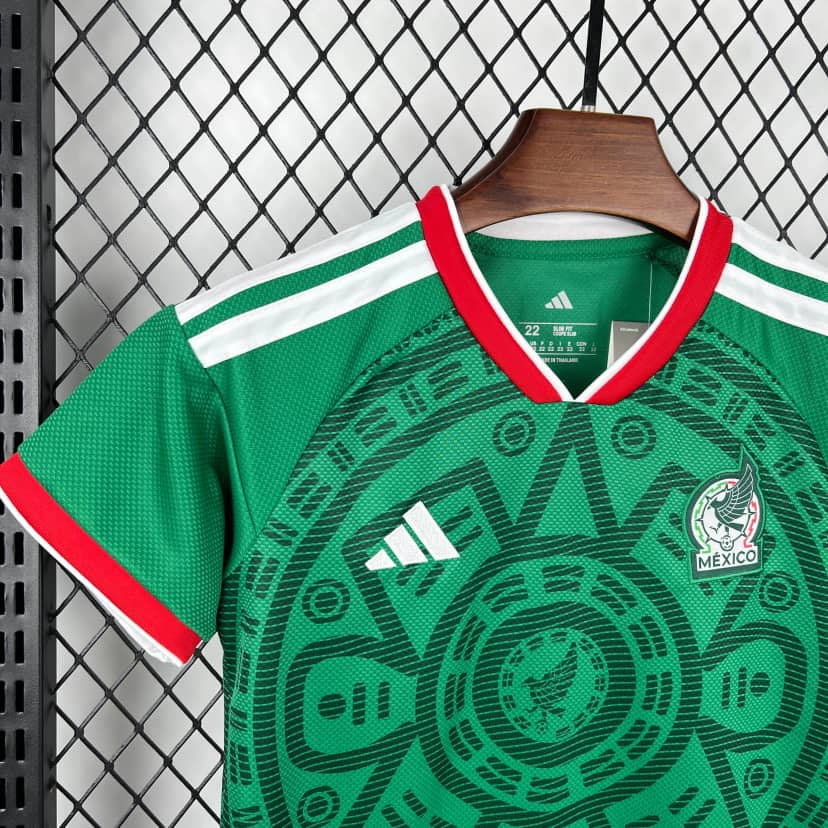 2026 Mexico National Home Shirt Kids Size--2