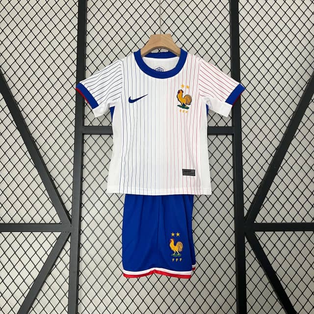 2024 France Away Shirt Kids Size