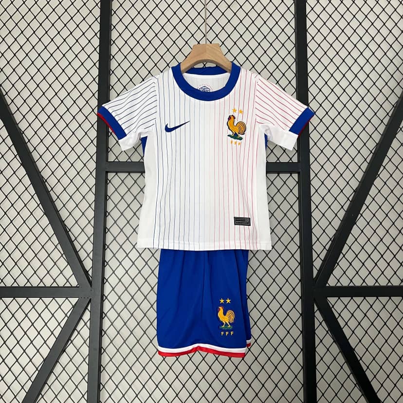 2024 France Away Shirt Kids Size
