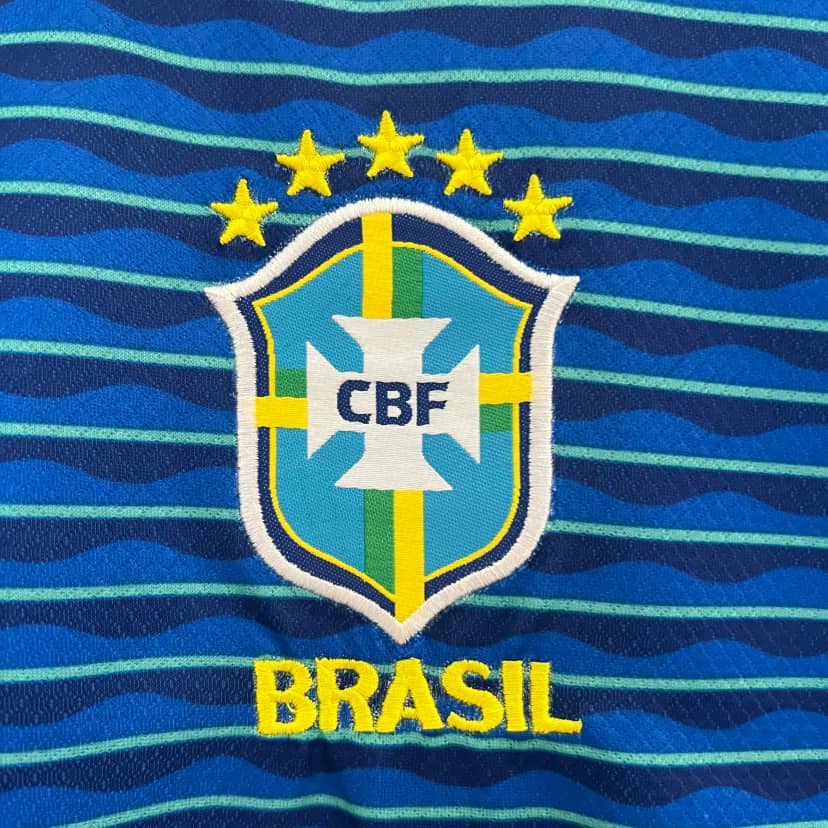 2024 Brazil Away Shirt Kids Size--6