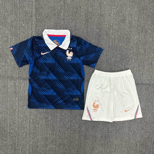 2026 France Home Shirt Kids Size