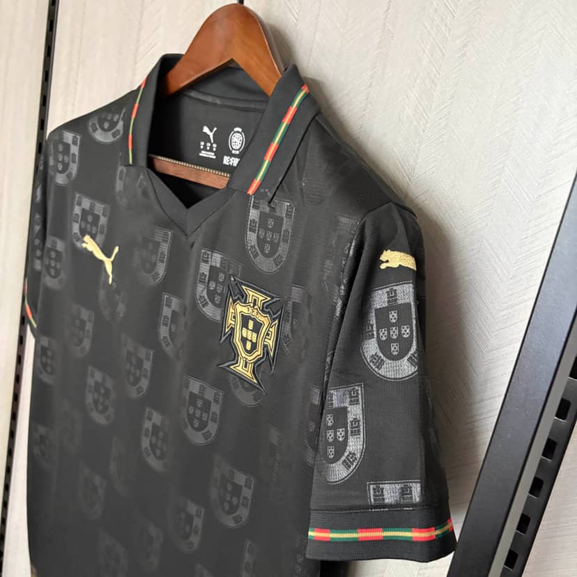 2026 Portugal Special Edition Black Shirt--5