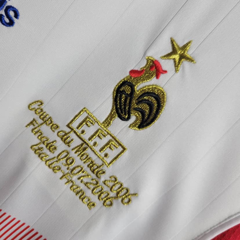 2006 Retro France Away Shirt--5