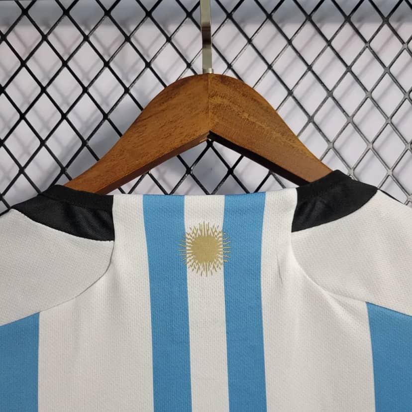 2022 FIFA World Cup Argentina National Team Jersey Home--4