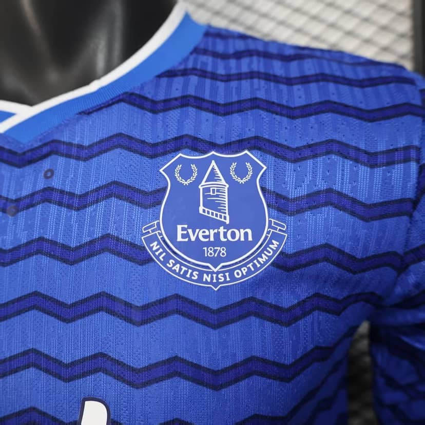2025/2026 Player Version Everton Home Shirt--5
