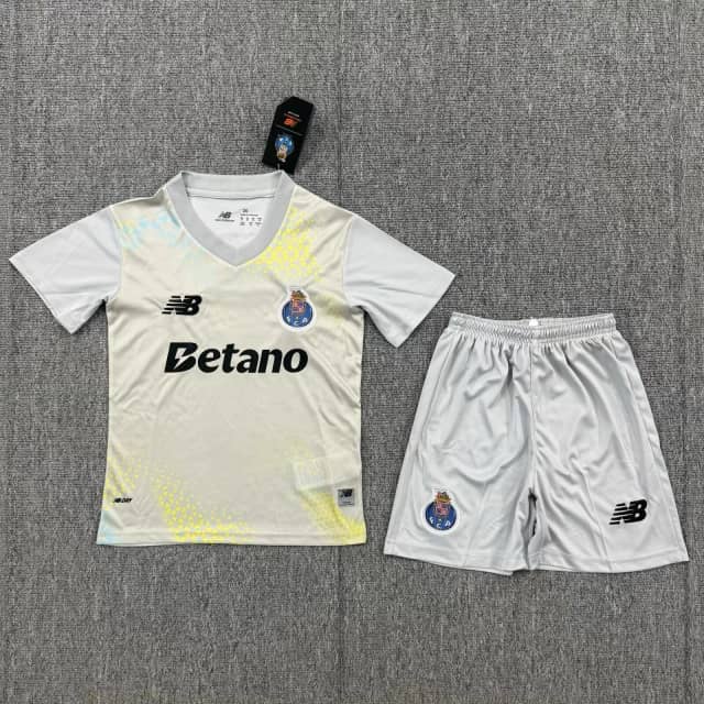 2026/2027 Porto Goalkeeper Grey Shirt Kids Size