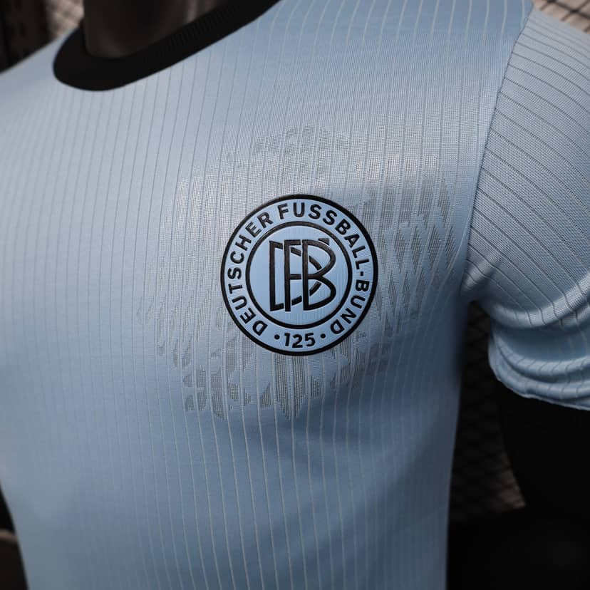 2025 Player Version Germany 125th Anniversary Edition Goalkeeper Light Blue Shirt--4