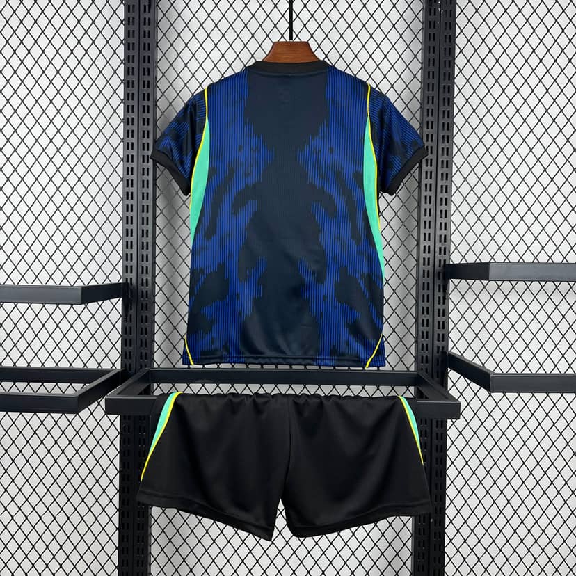 2026 Brazil Away Shirt Kids Size--1