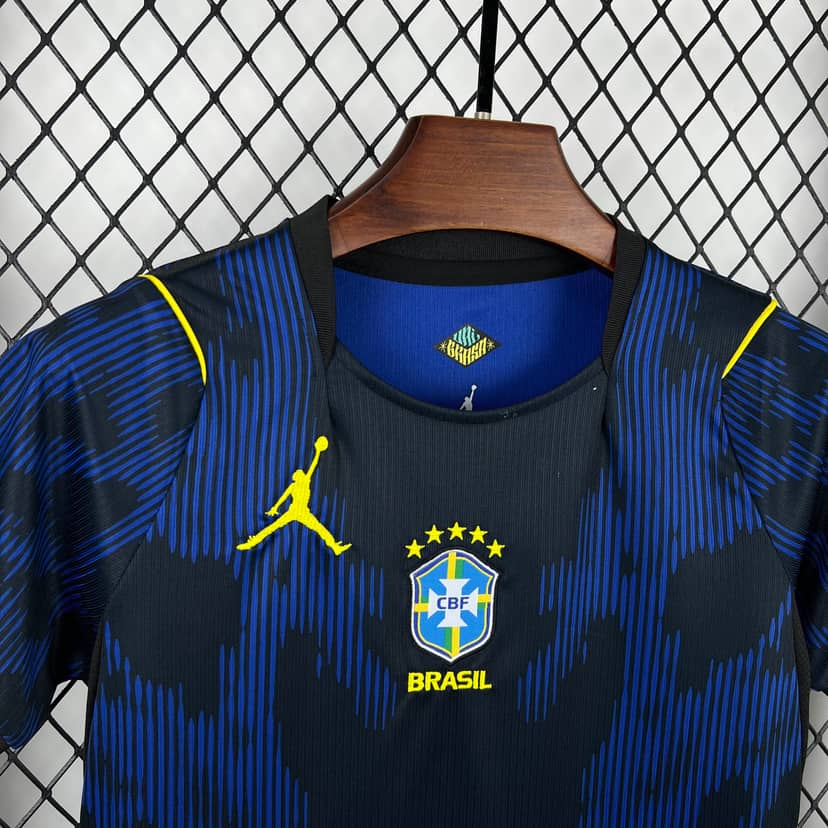 2026 Brazil Away Shirt Kids Size--2
