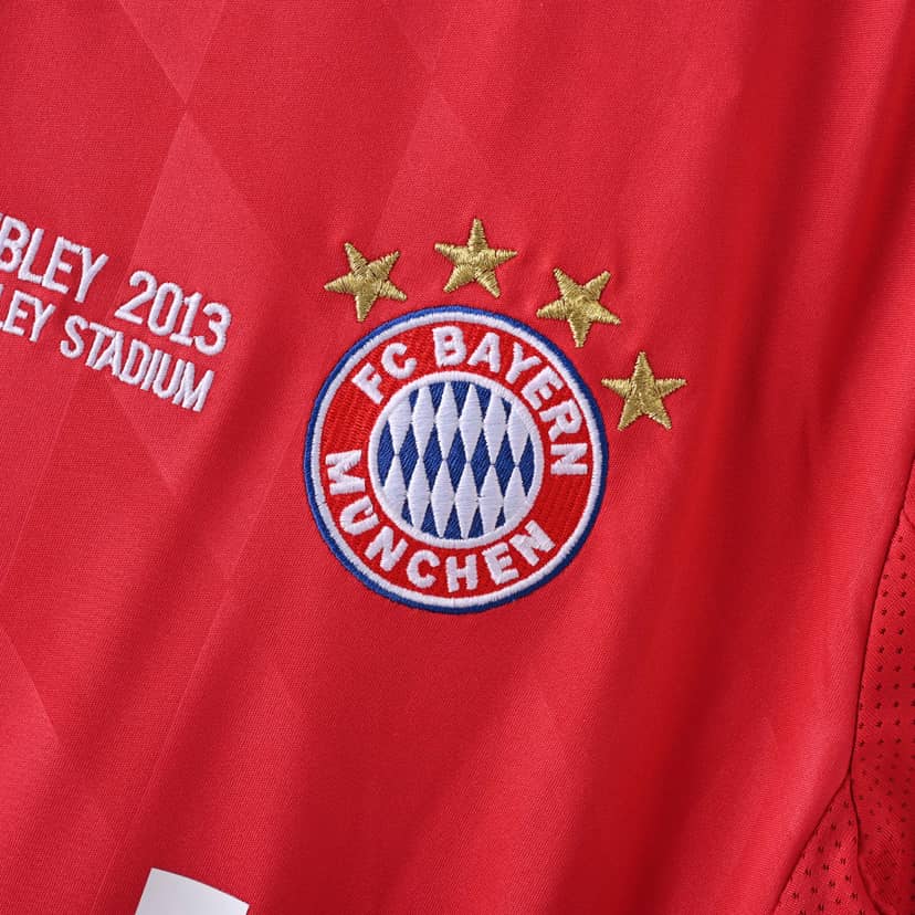 2013/2014 Retro Bayern Munich Home Jersey--3
