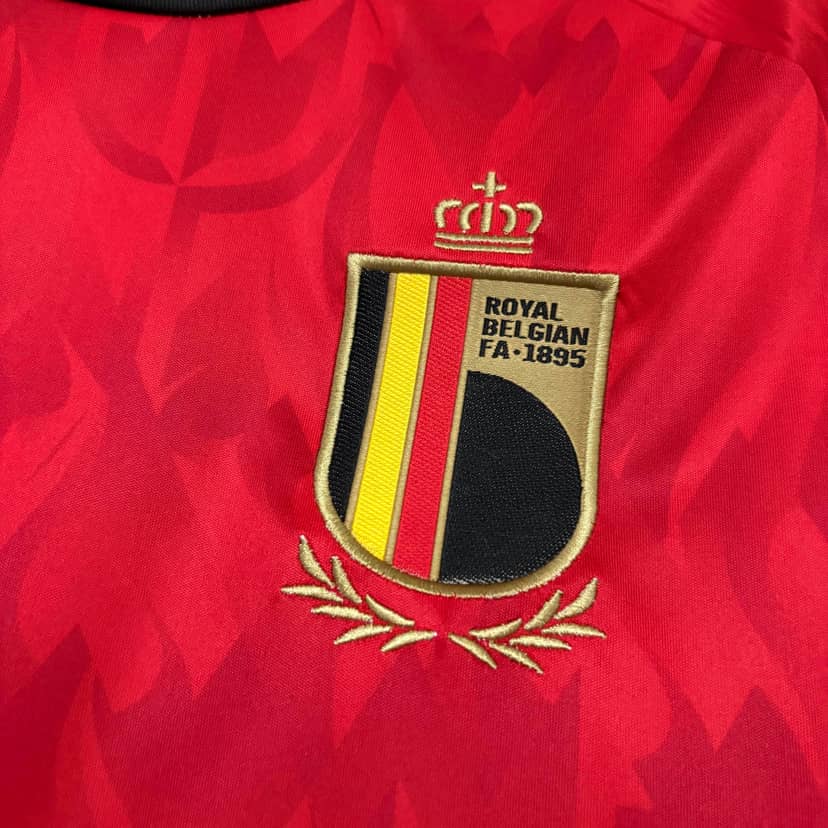 2026 Long Sleeve Belgium National Team Home Shirt--5