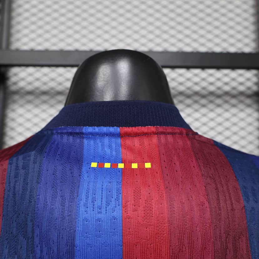 2026/2027 Player Version Long Sleeve Barcelona Home Shirt--3
