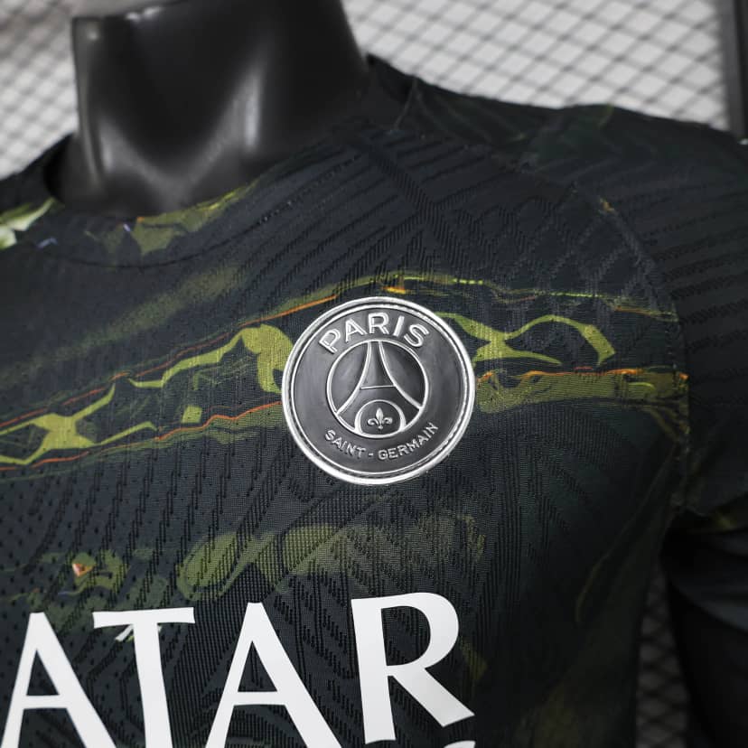 2025/2026 Player Version Long Sleeve Psg Paris Saint-Germain Night Edition Shirt--4