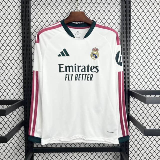 2026/2027 Long Sleeve Real Madrid Home Shirt