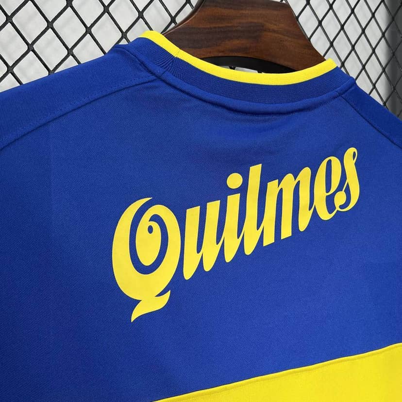 2000/2001 Retro Boca Juniors Home Jersey--3