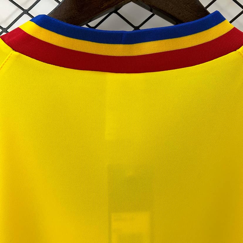 1994 Retro Romania National Team Home Shirt--3