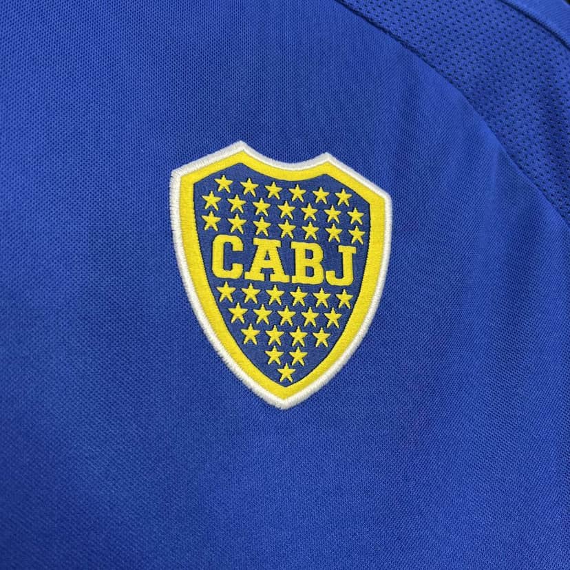 2000/2001 Retro Boca Juniors Home Jersey--5
