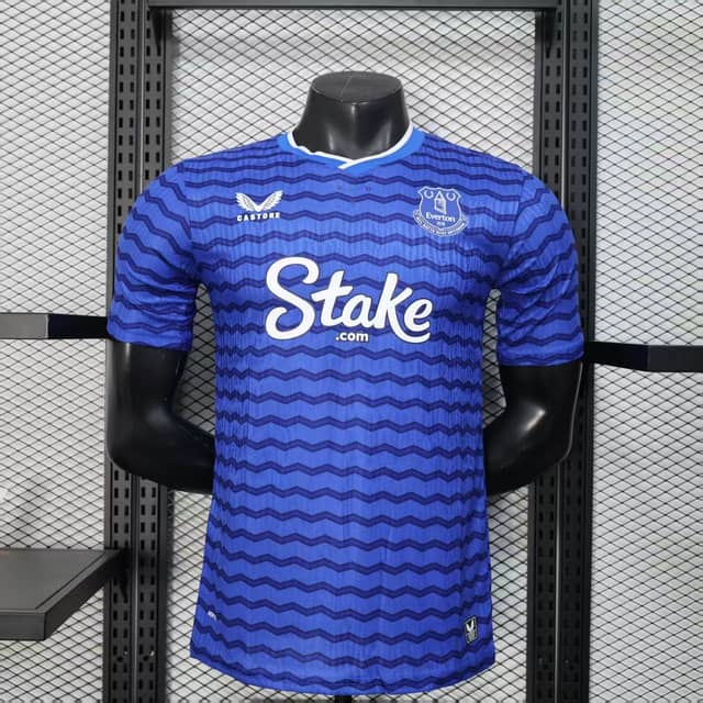 2025/2026 Player Version Everton Home Shirt