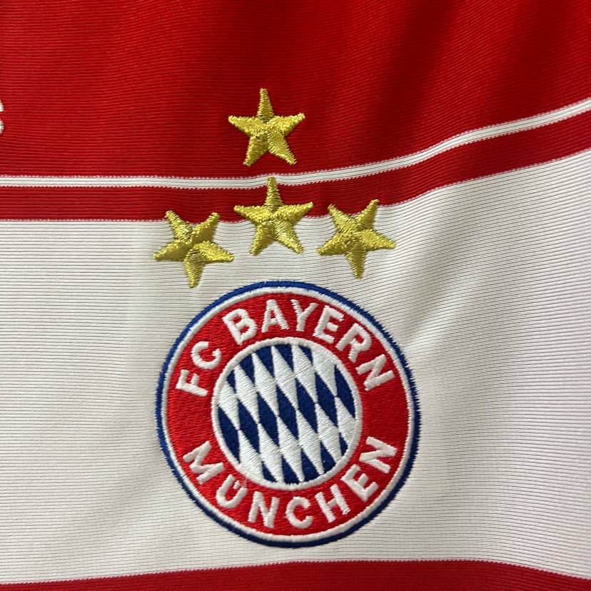 2007/2008 Retro Bayern Munich Home Jersey--4