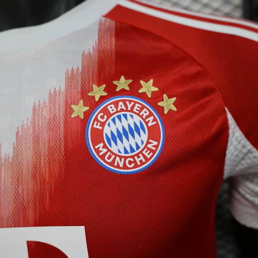 2025/2026 Player Version Bayern Munich Home Shirt--5