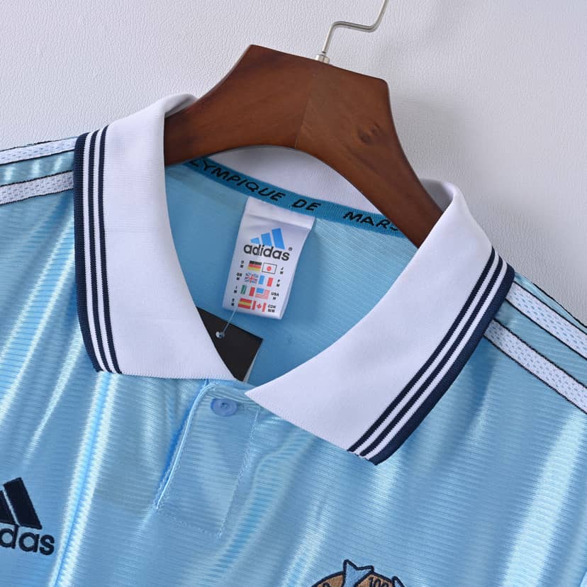 1998/1999 Retro Olympique de Marseille Away Shirt--5