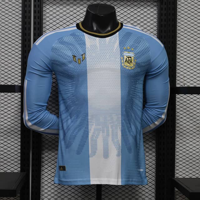2026 Player Version Long Sleeve Argentina National Team Collaboration Edition Shirt