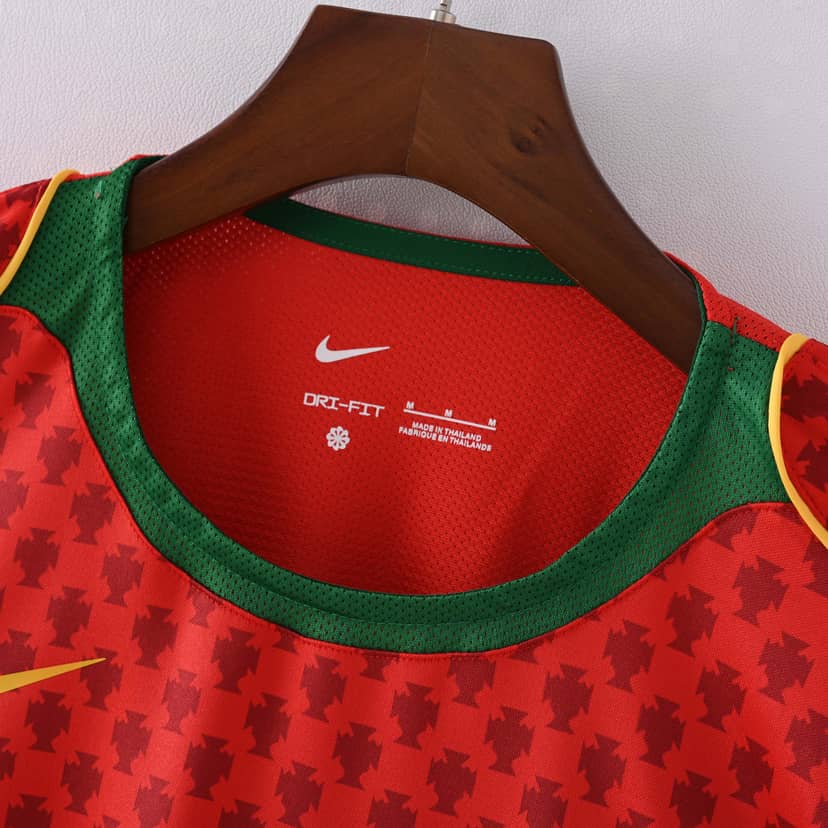 2004 Retro Portugal Home Shirt--6