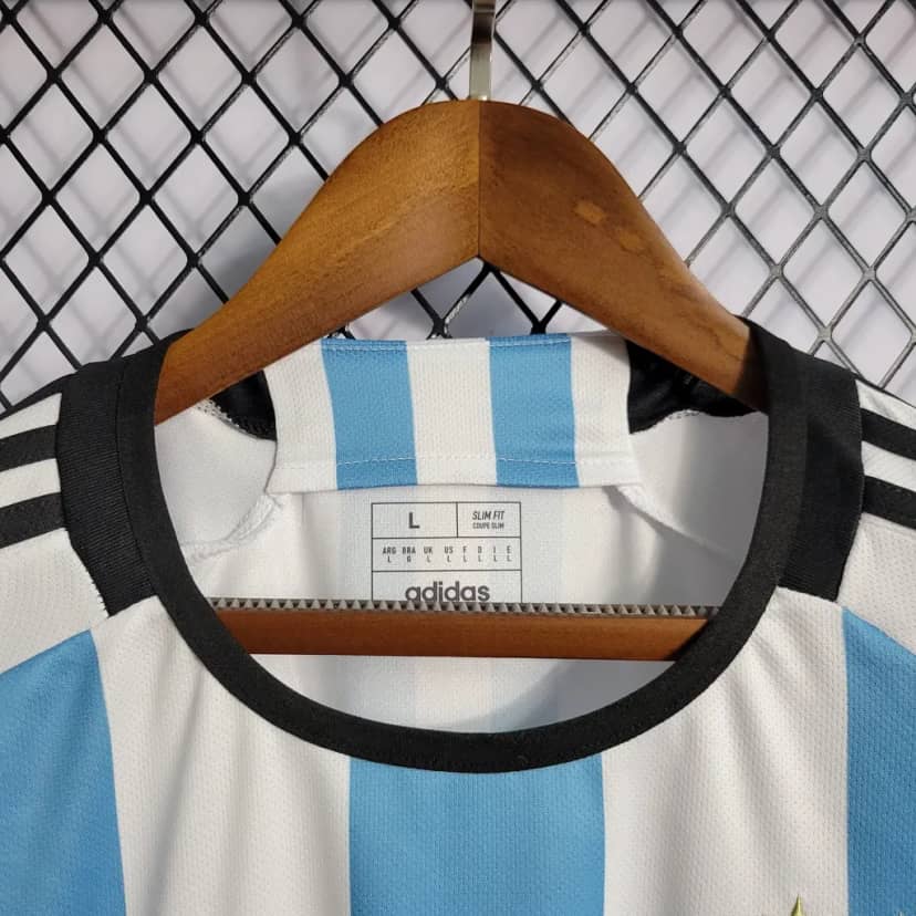 2022 FIFA World Cup Argentina National Team Jersey Home--3