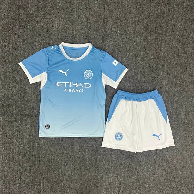2026/2027 Manchester City Home Shirt Kids Size