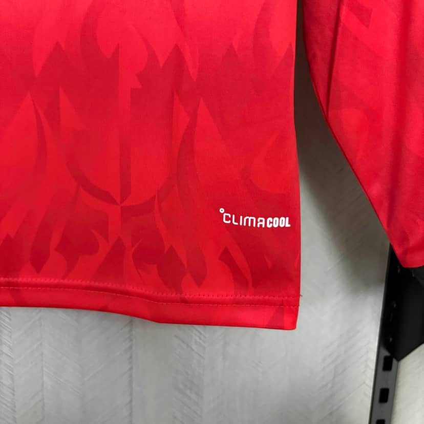 2026 Long Sleeve Belgium National Team Home Shirt--8